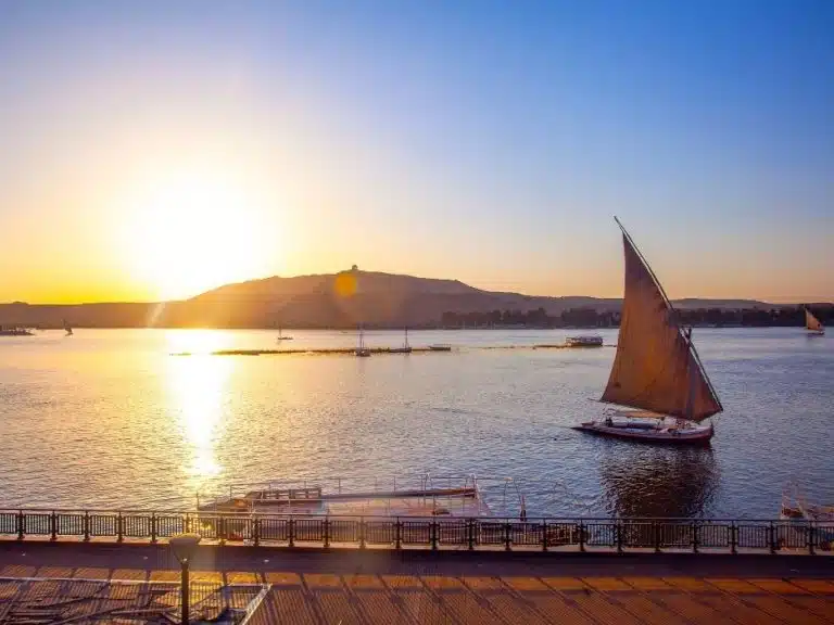 Feluca in Aswan