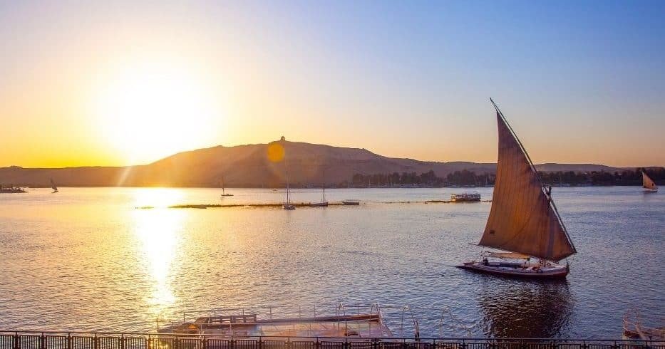 Feluca in Aswan