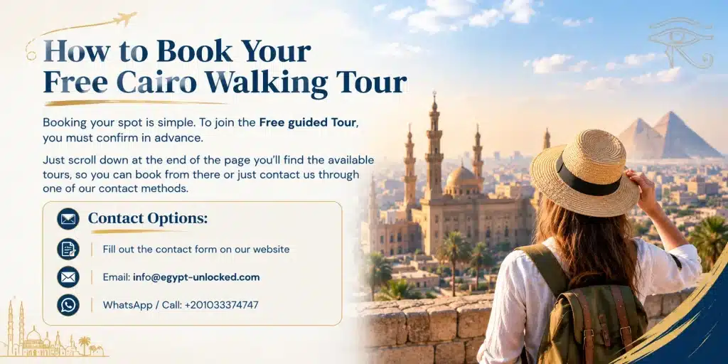 How to book you free tour